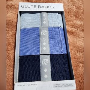 Marika Glute Bands 3-Pack: Light, Mediun, And Heavy Resistance.